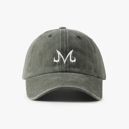 Unisex Washed Vintage Anima Print Baseball Cap