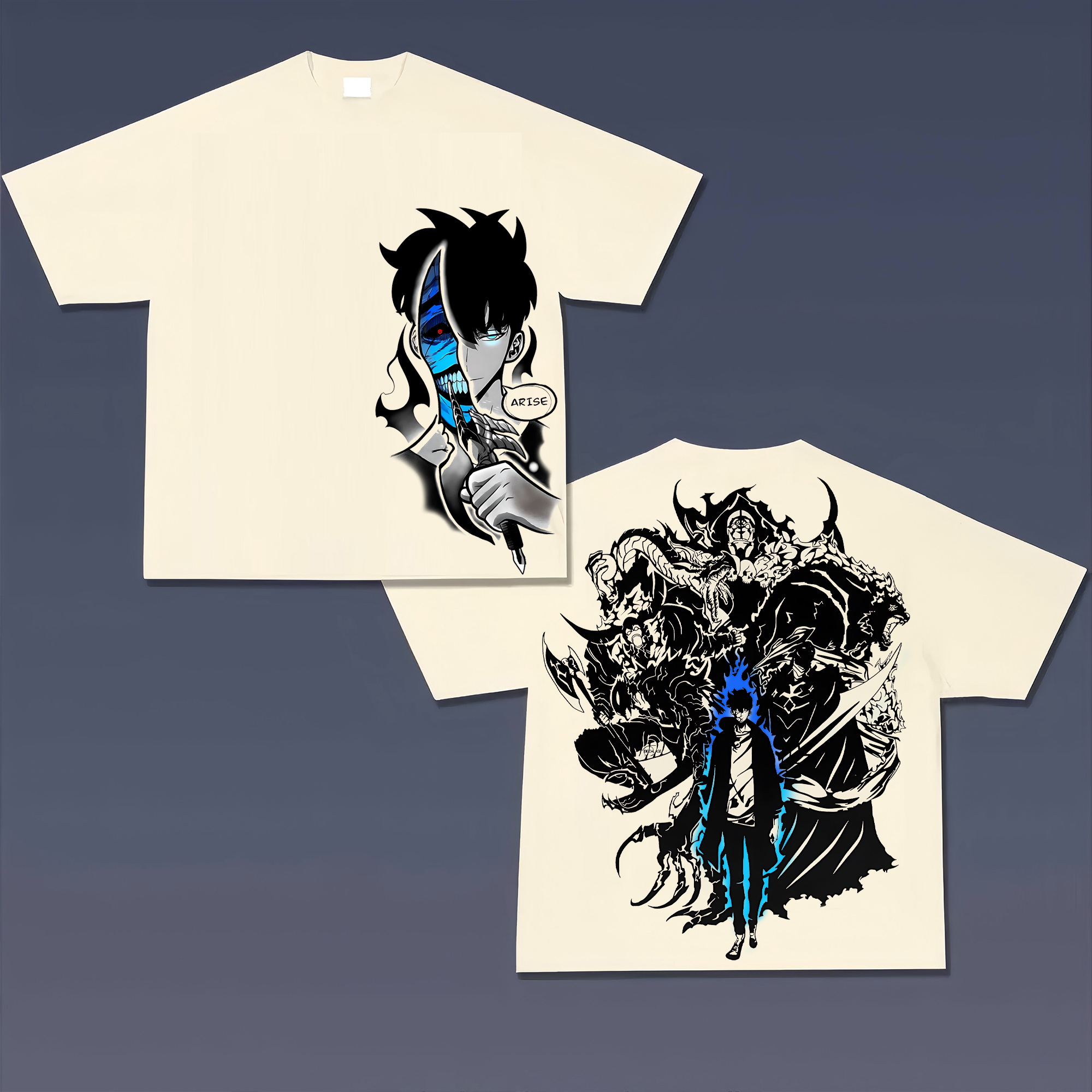 Unisex Anime Inspired Vintage T-Shirt-AnimeClothe