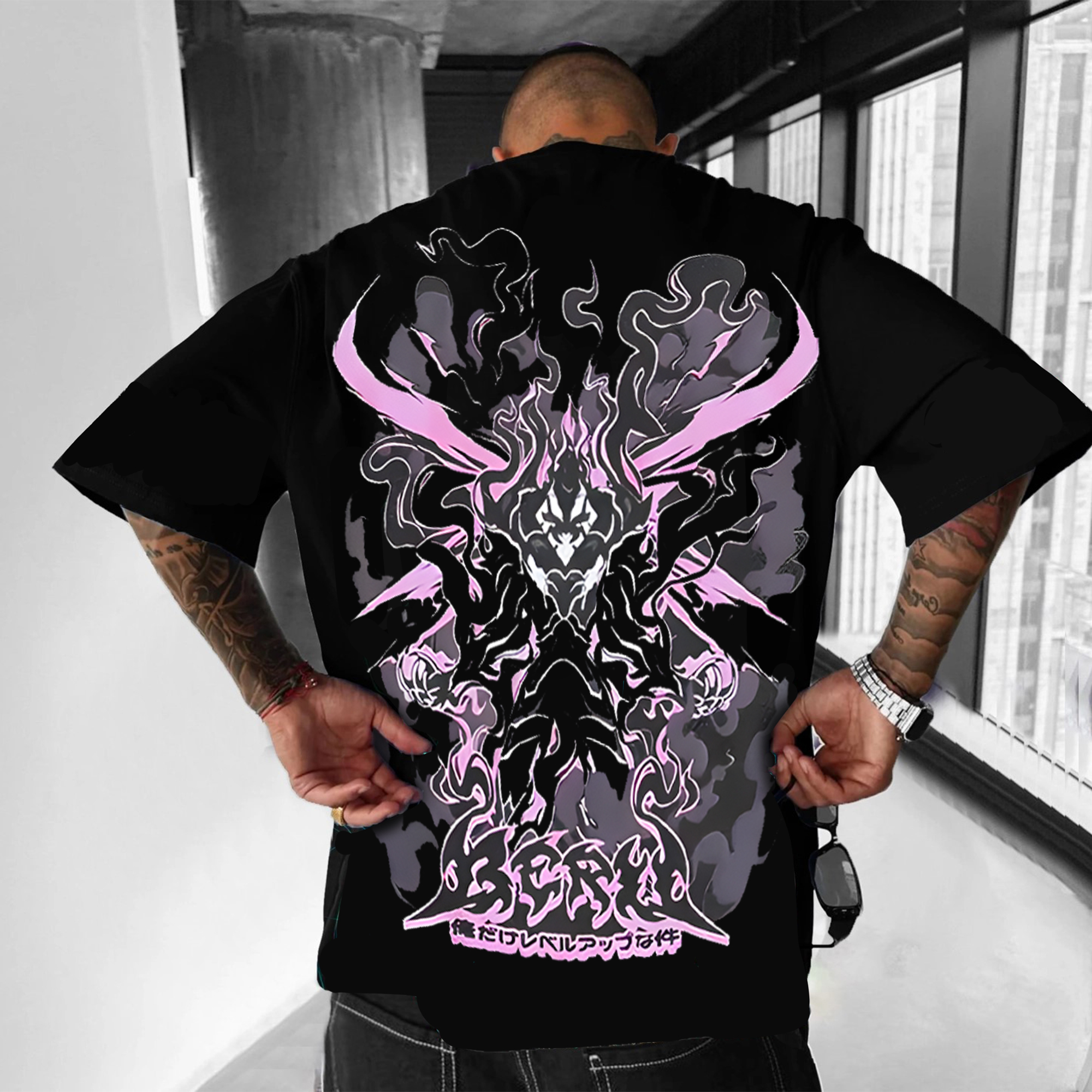Unisex Anime Inspired Vintage T-Shirt-AnimeClothe