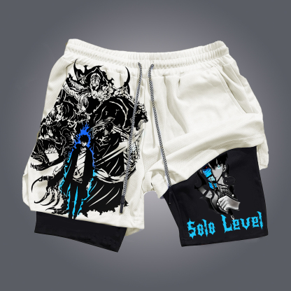 Unisex Casual Anime Streetwear Shorts-AnimeClothe