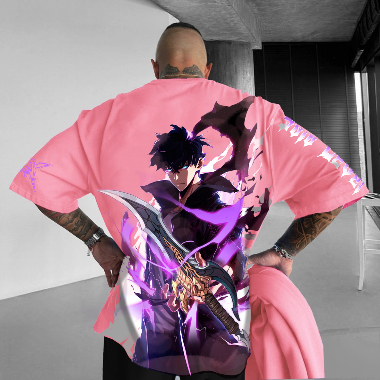 Unisex "Solo Leveling" Anime Inspired Vintage T-Shirt