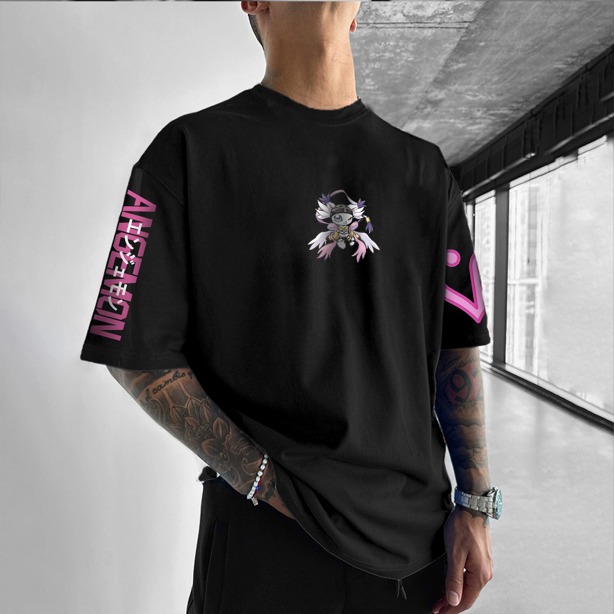 Unisex  “Digimon！”   Anime Inspired Vintage T-Shirt
