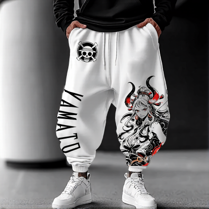 Unisex Anime Inspired Vintage Pants