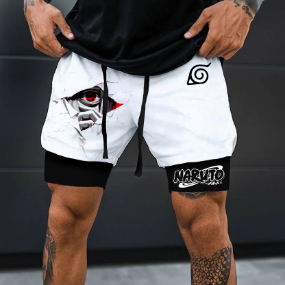 Unisex  Casual Anime Streetwear Shorts-AnimeClothe