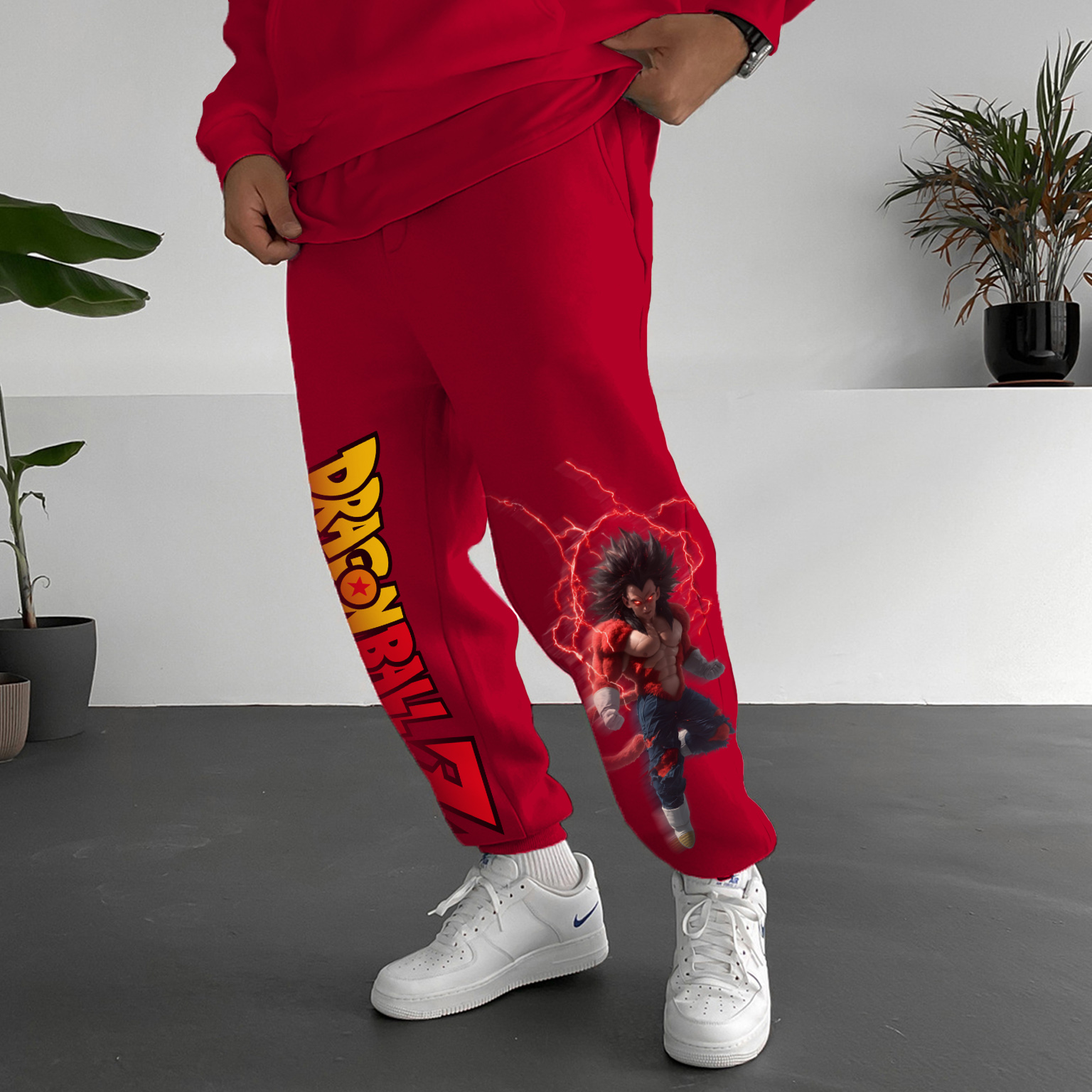 Unisex Casual Anime Streetwear Pants-AnimeClothe