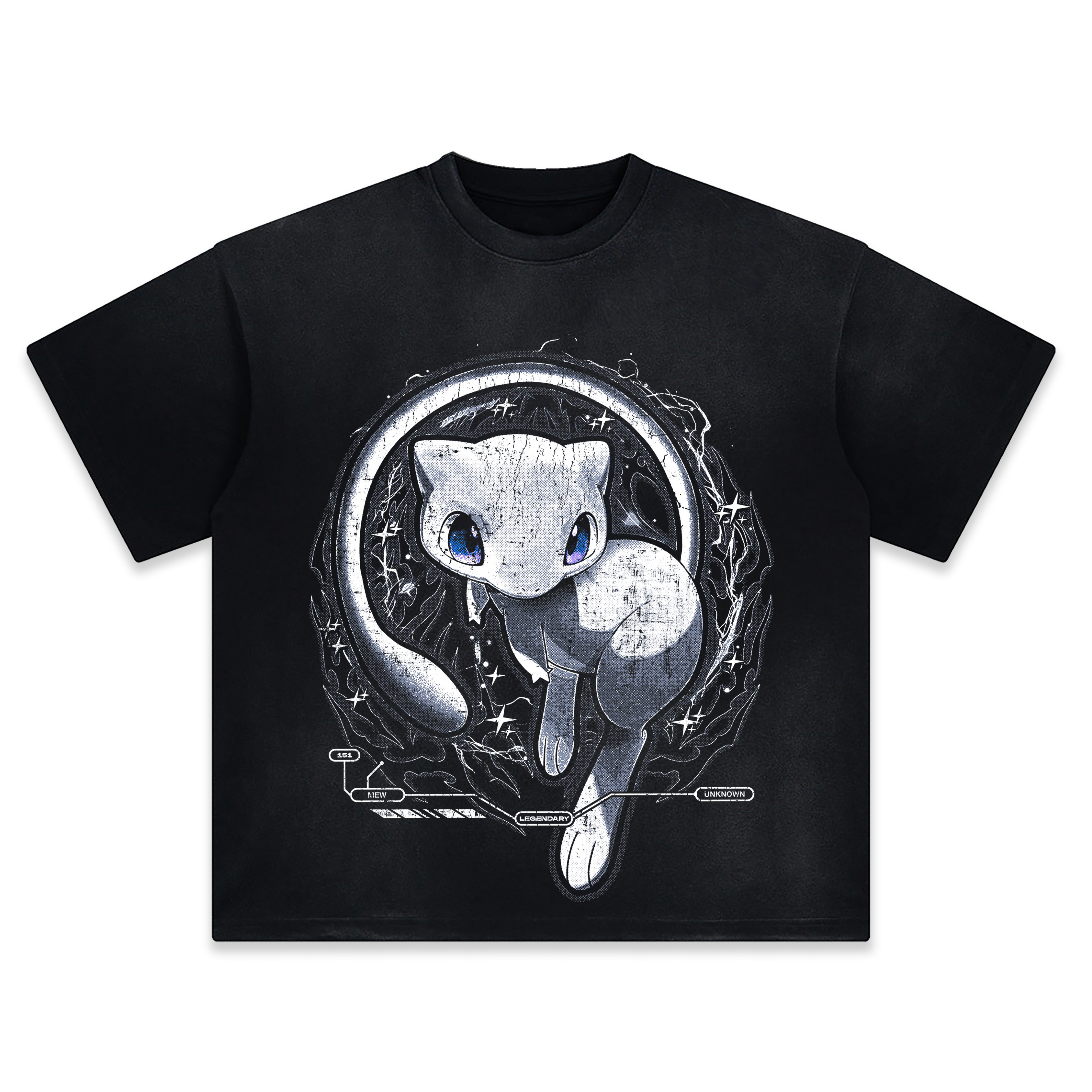 Unisex   Anime Inspired Vintage T-Shirt-AnimeClothe