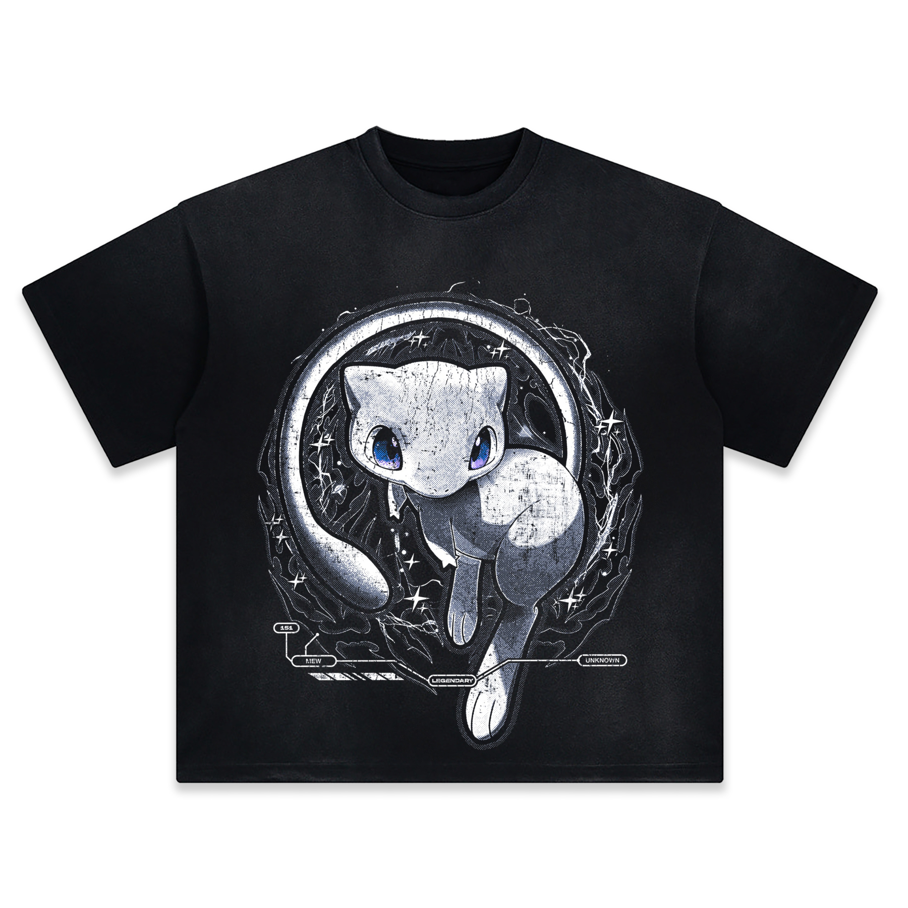 Unisex   Anime Inspired Vintage T-Shirt-AnimeClothe