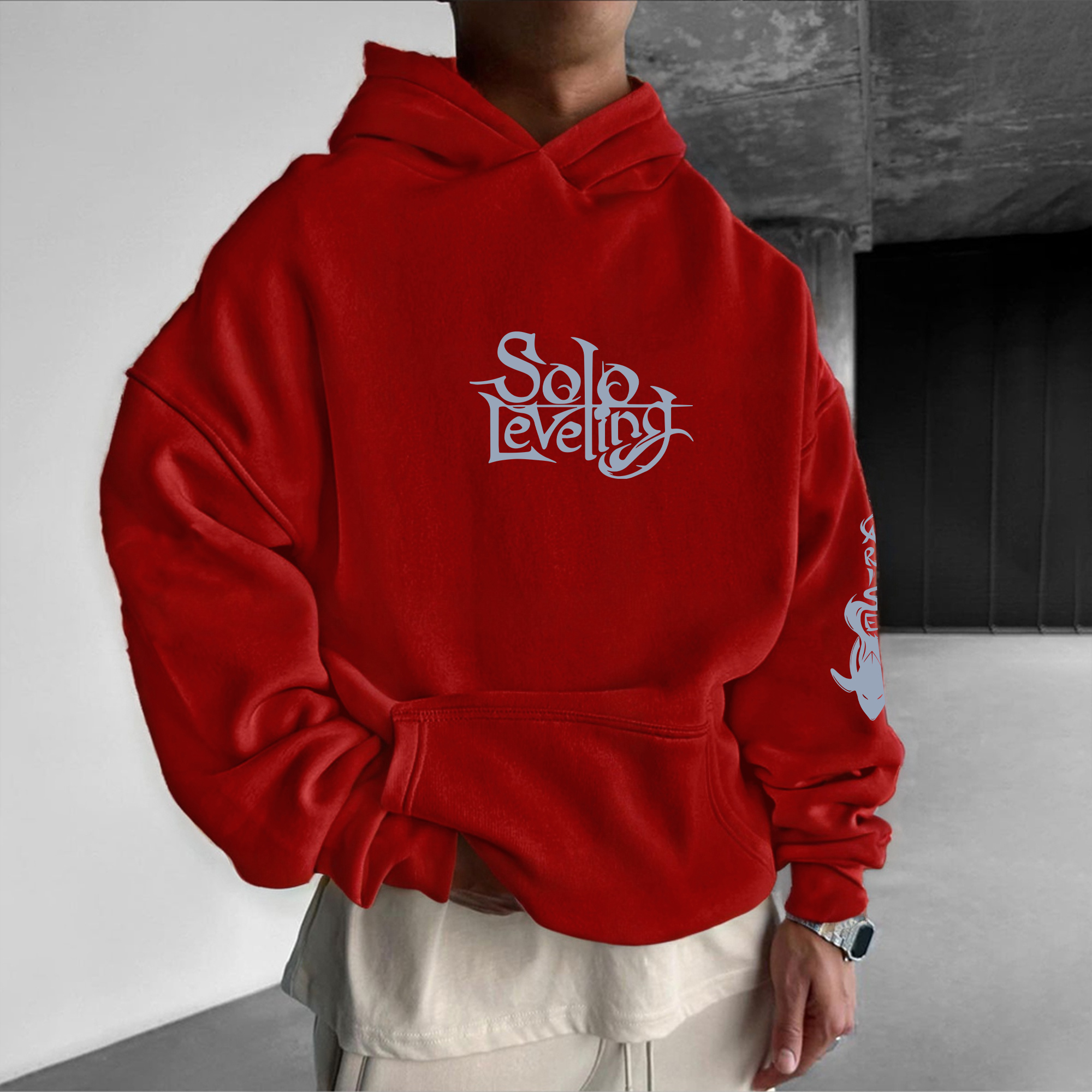 Unisex Anime Graphic Streetwear Vintage Hoodie
