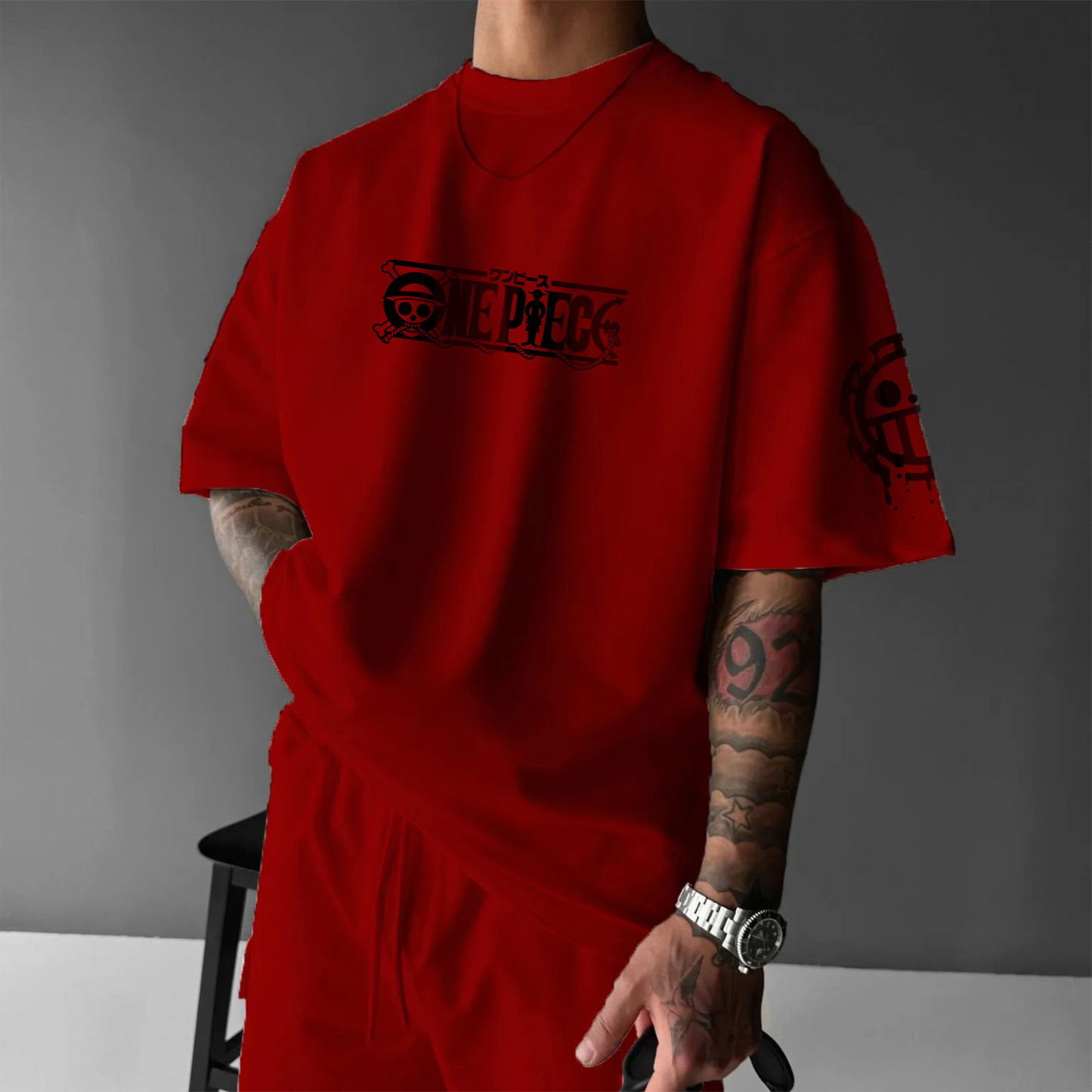 Unisex Anime Inspired Vintage T-Shirt-AnimeClothe