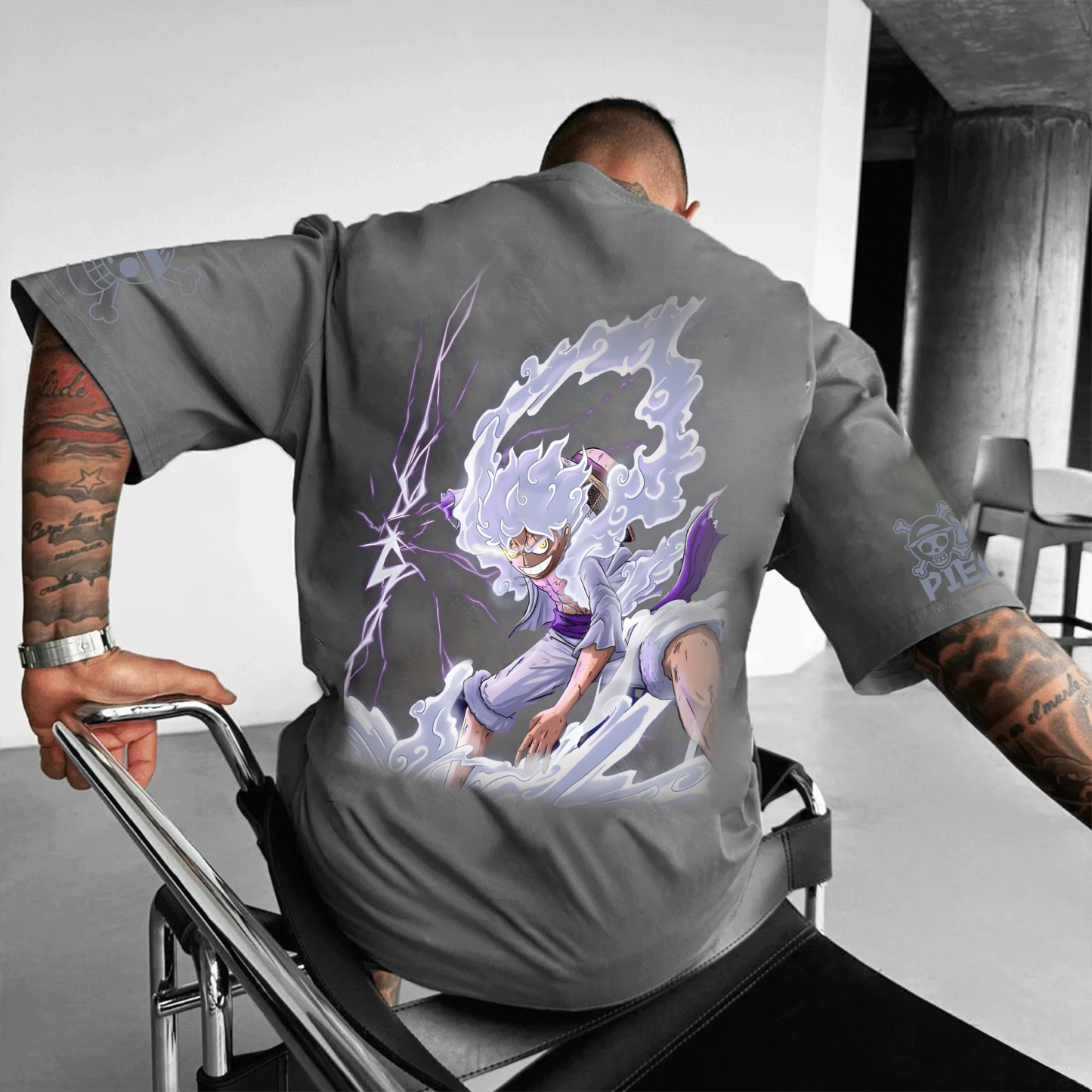 Unisex Anime Inspired Vintage T-Shirt-AnimeClothe