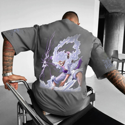 Unisex Anime Inspired Vintage T-Shirt-AnimeClothe