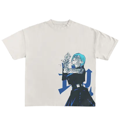 VINTAGE TEE丨JJK Tee (Heavyweight)-AnimeClothe