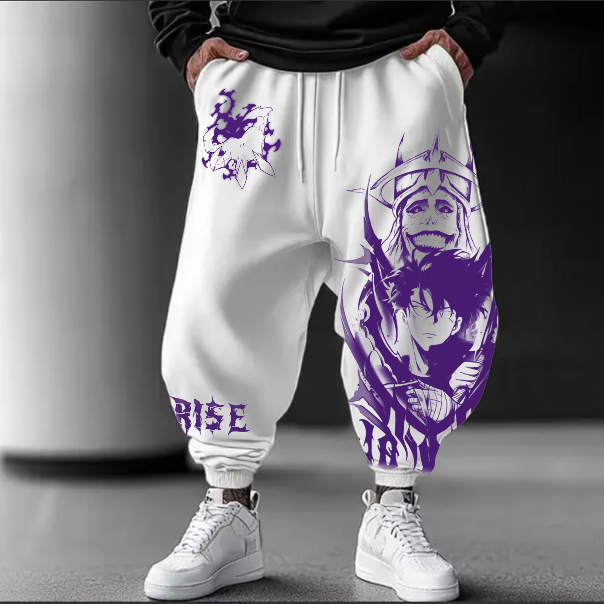 Oversized Loose Anime  Harem Pants-AnimeClothe