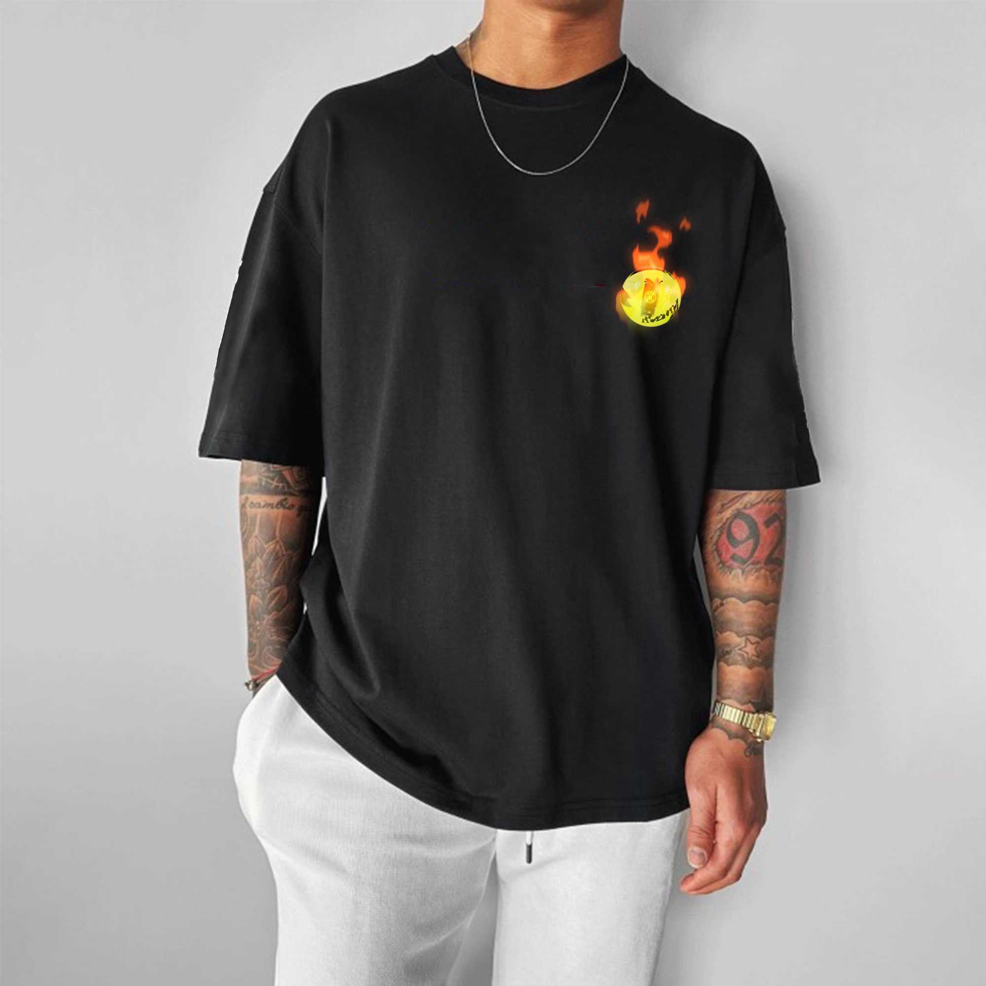 Unisex Vintage T-shirt | Borussia Dortmund x One Piece-AnimeClothe