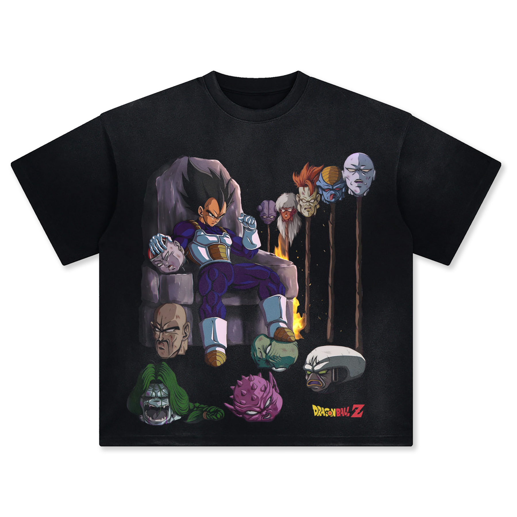 Unisex Anime Graphic Streetwear Vintage T-shirt-AnimeClothe