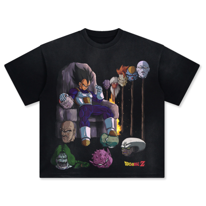Unisex Anime Graphic Streetwear Vintage T-shirt-AnimeClothe