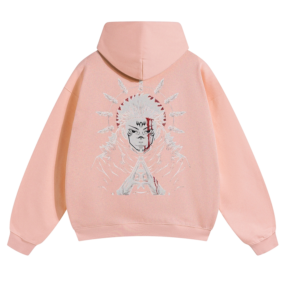 Unisex Casual Anime Print Hoodie-AnimeClothe