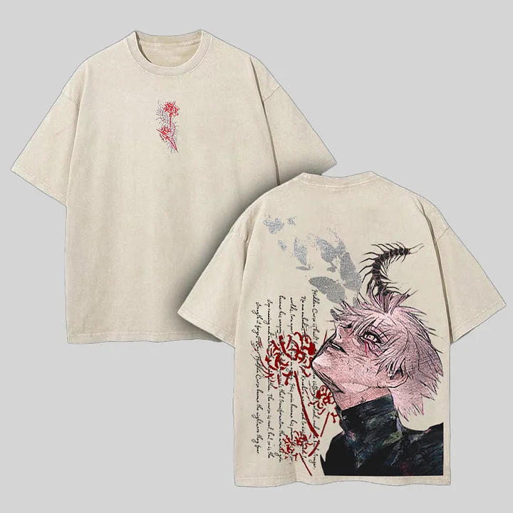 Unisex Anime Inspired Vintage T-Shirt