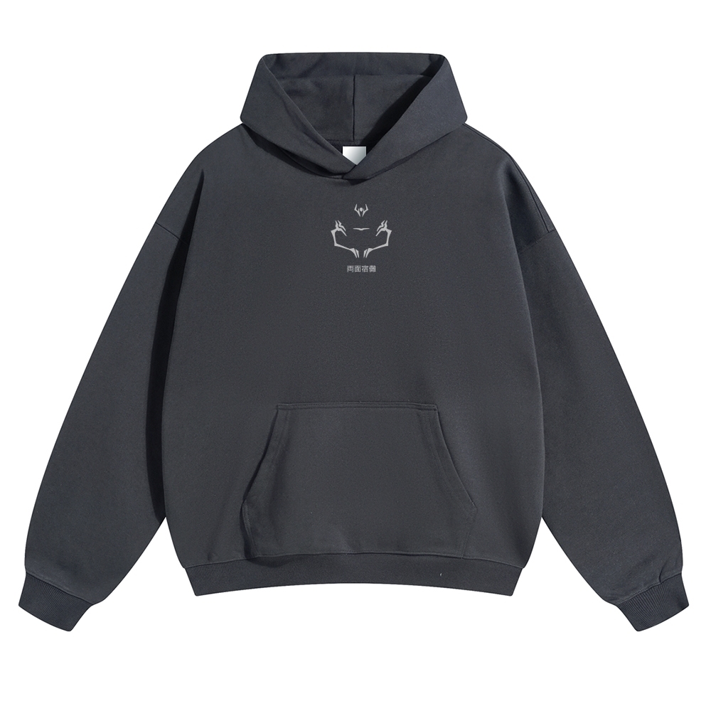 Unisex Casual Anime Print Hoodie-AnimeClothe