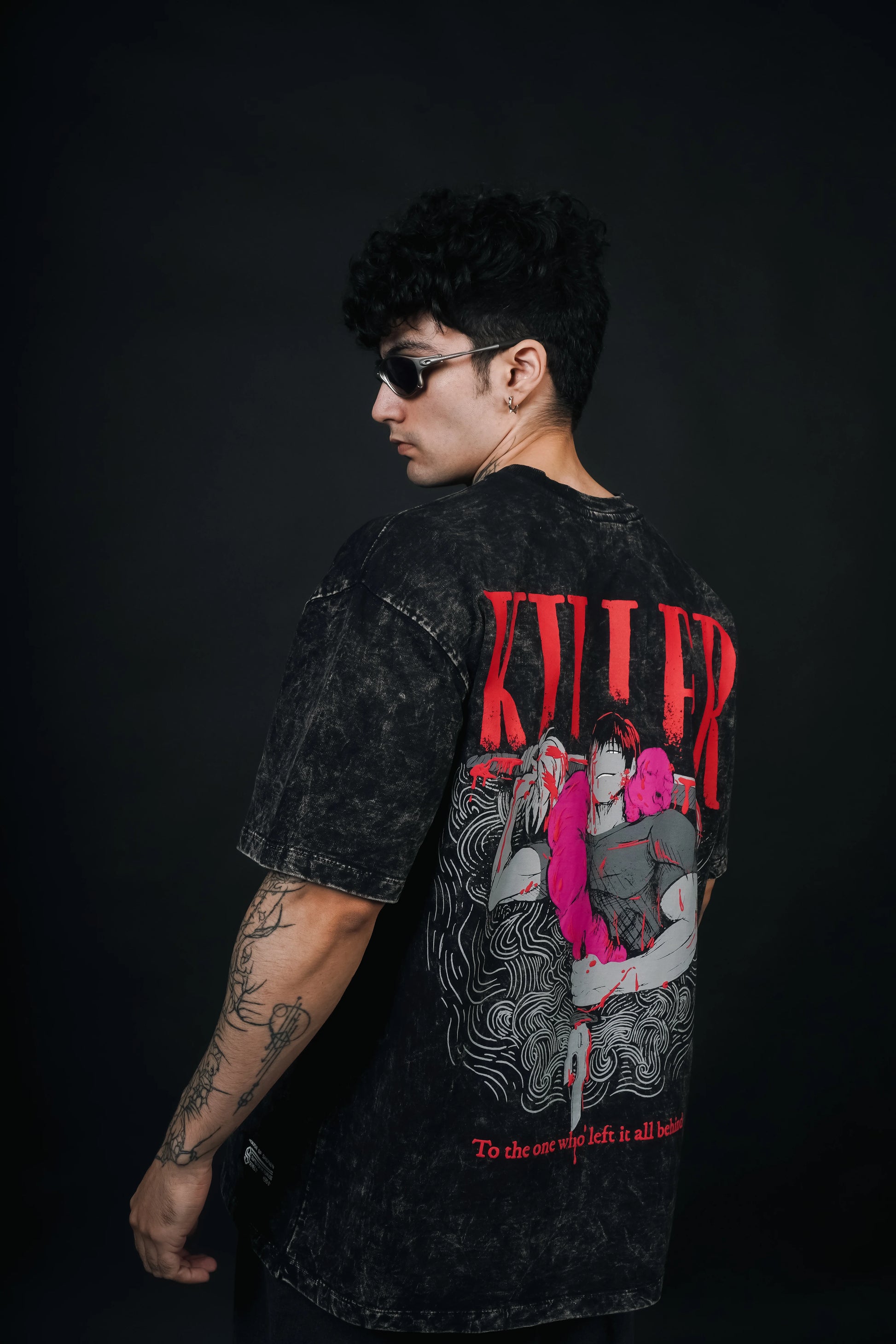 Unisex Anime Inspired Vintage T-Shirt-AnimeClothe