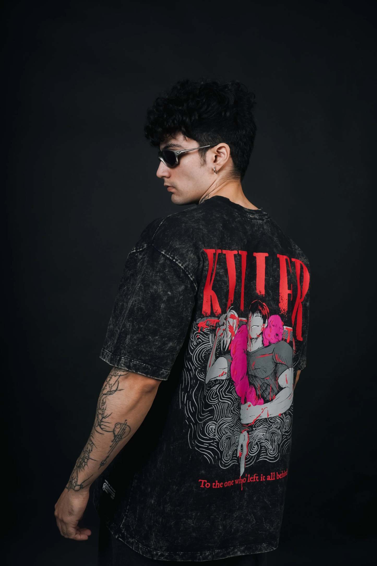 Unisex Anime Inspired Vintage T-Shirt-AnimeClothe