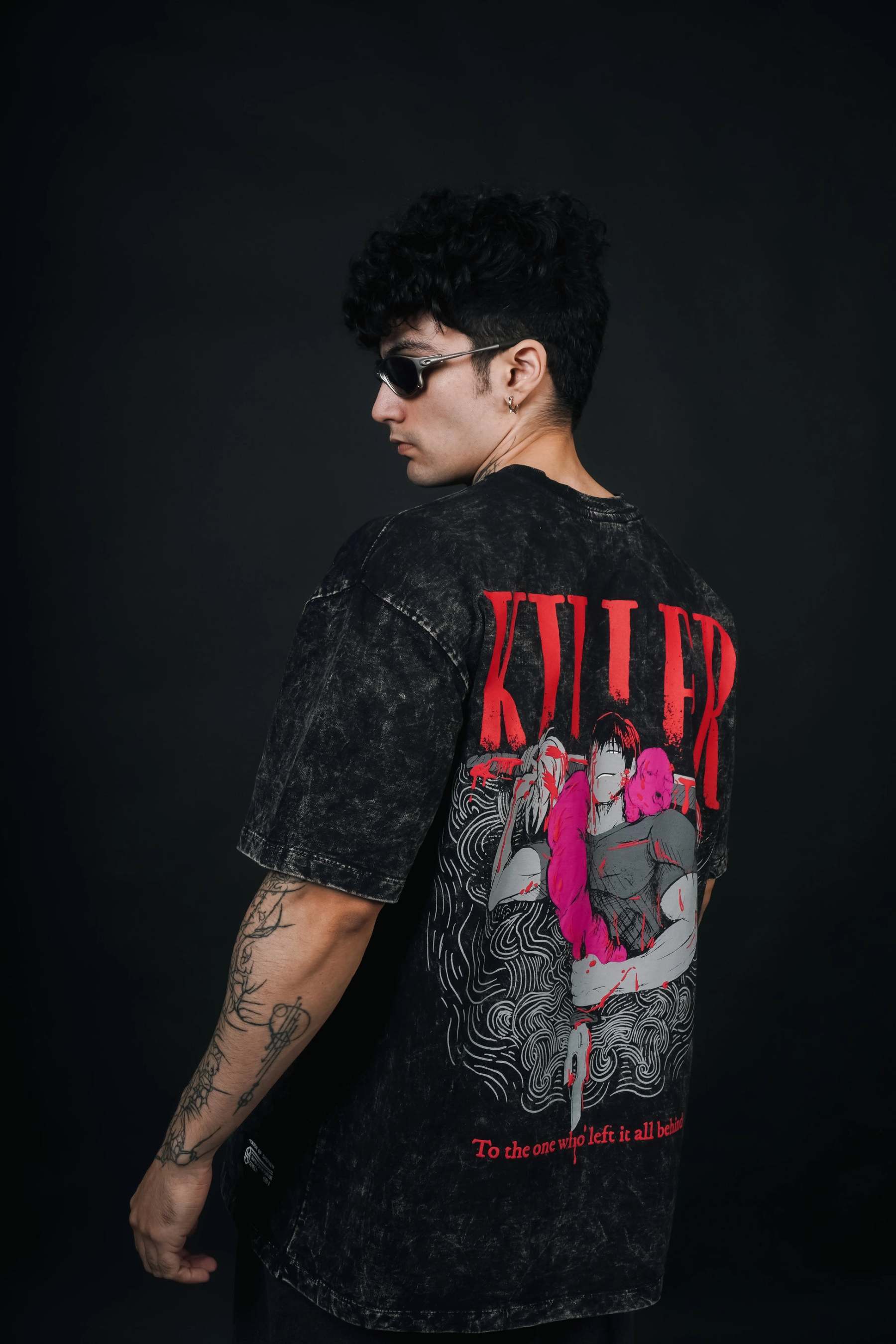 Unisex Anime Inspired Vintage T-Shirt-AnimeClothe