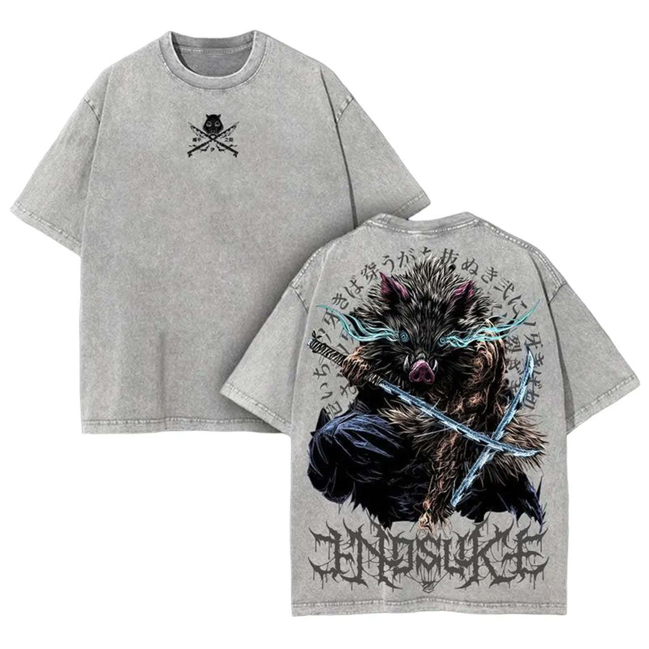 Unisex Anime Inspired Vintage T-Shirt