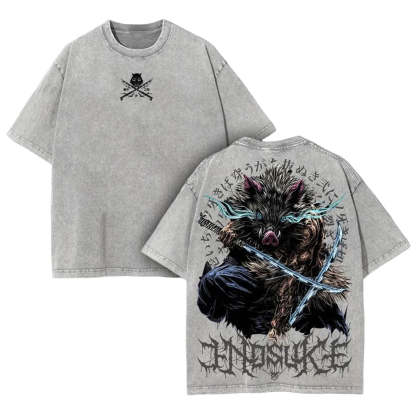 Unisex Anime Inspired Vintage T-Shirt
