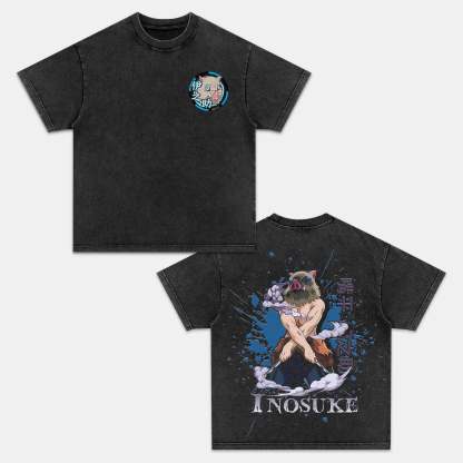 Unisex Anime Inspired Vintage T-Shirt