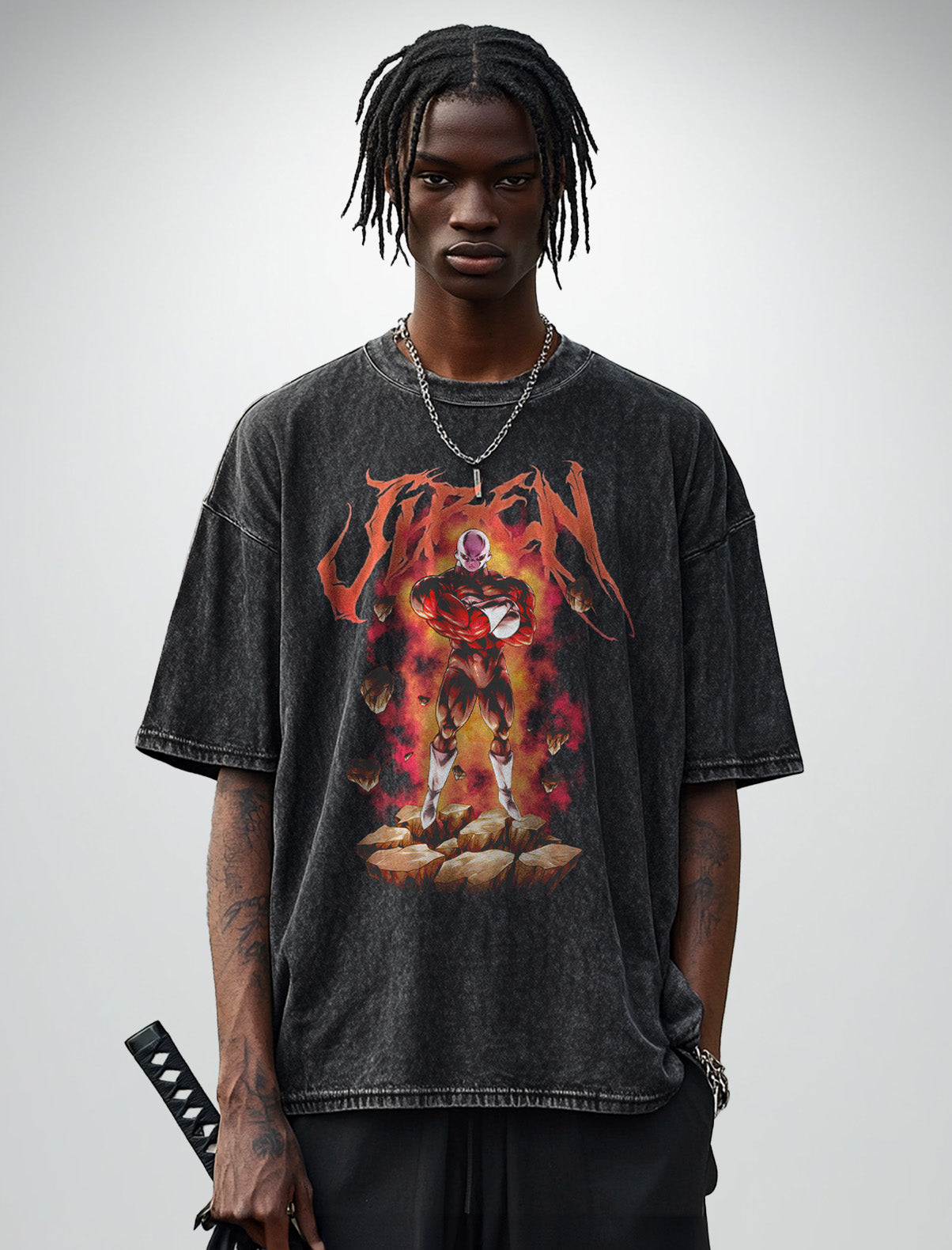 Unisex Anime Graphic Streetwear Vintage T-shirt-AnimeClothe