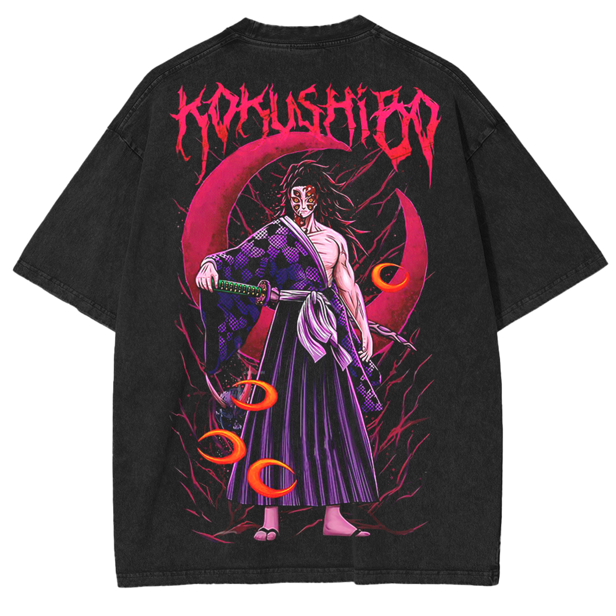 Unisex Anime Inspired Vintage T-Shirt