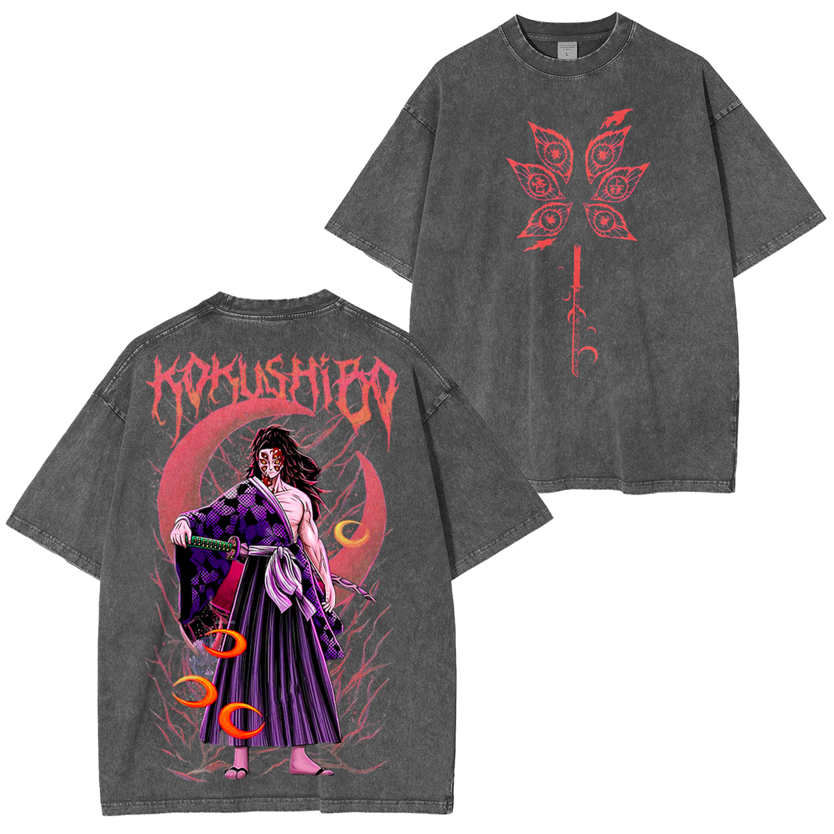 Unisex Anime Inspired Vintage T-Shirt