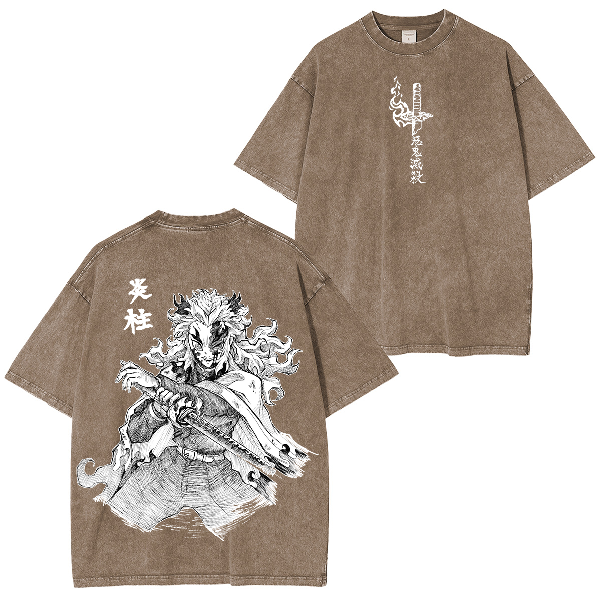 Unisex Anime Inspired Vintage T-Shirt