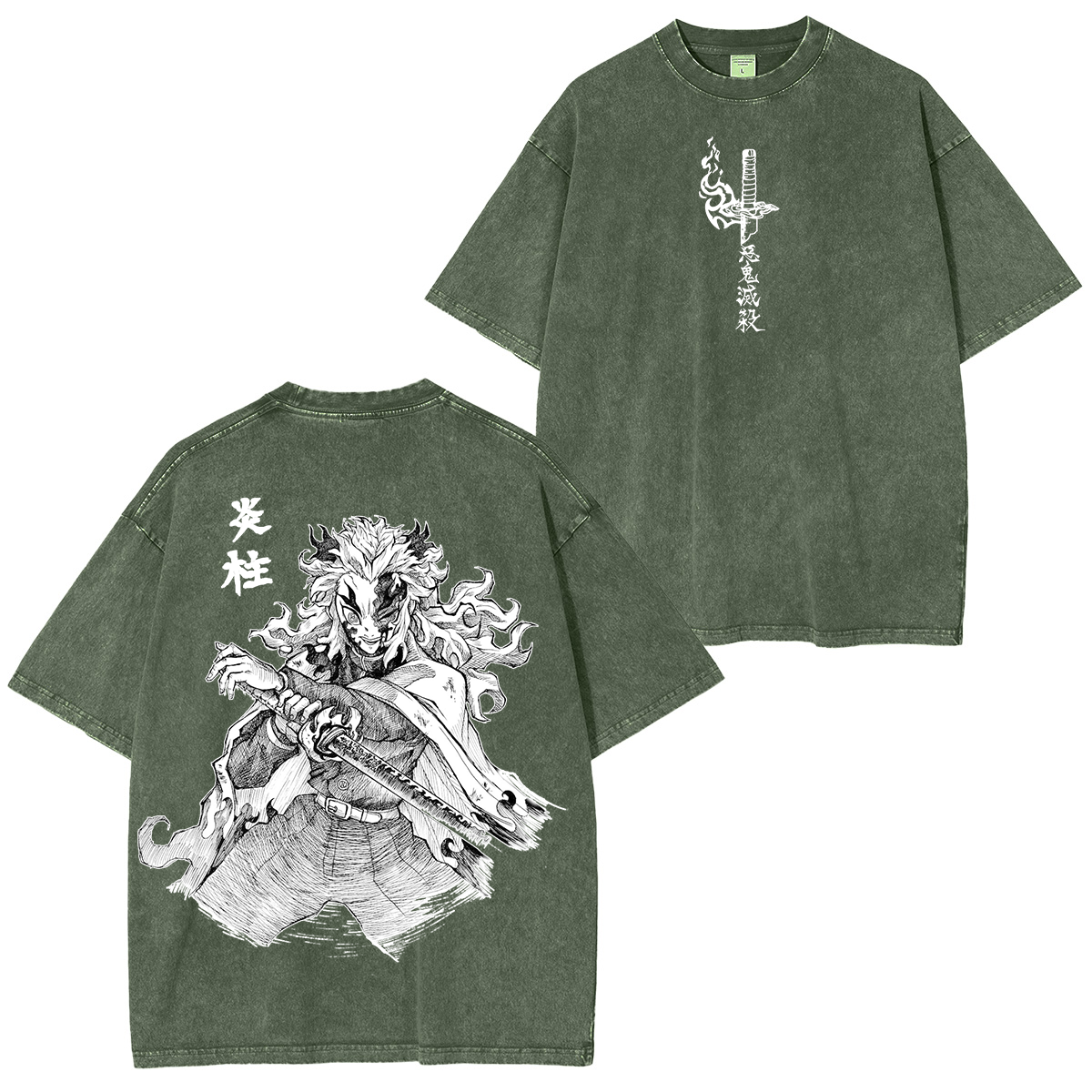 Unisex Anime Inspired Vintage T-Shirt
