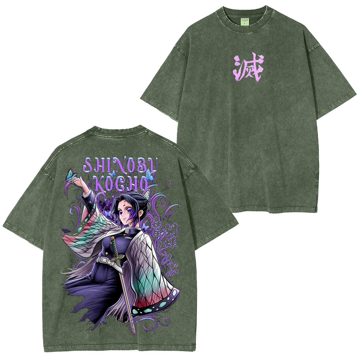 Unisex Anime Inspired Vintage T-Shirt