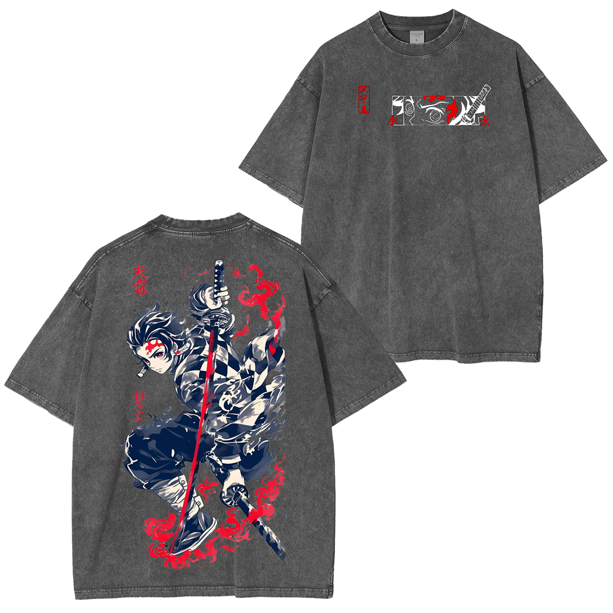 Unisex Anime Inspired Vintage T-Shirt