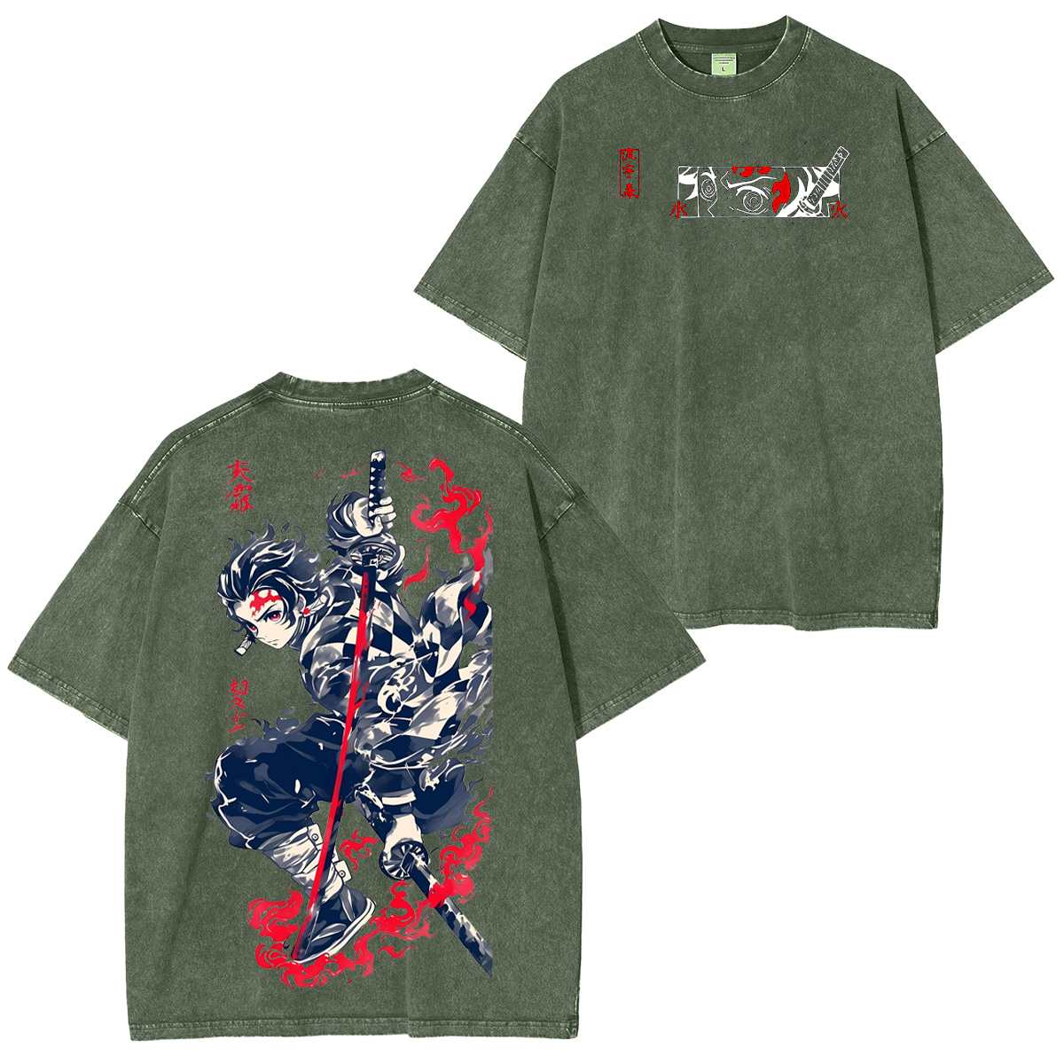 Unisex Anime Inspired Vintage T-Shirt