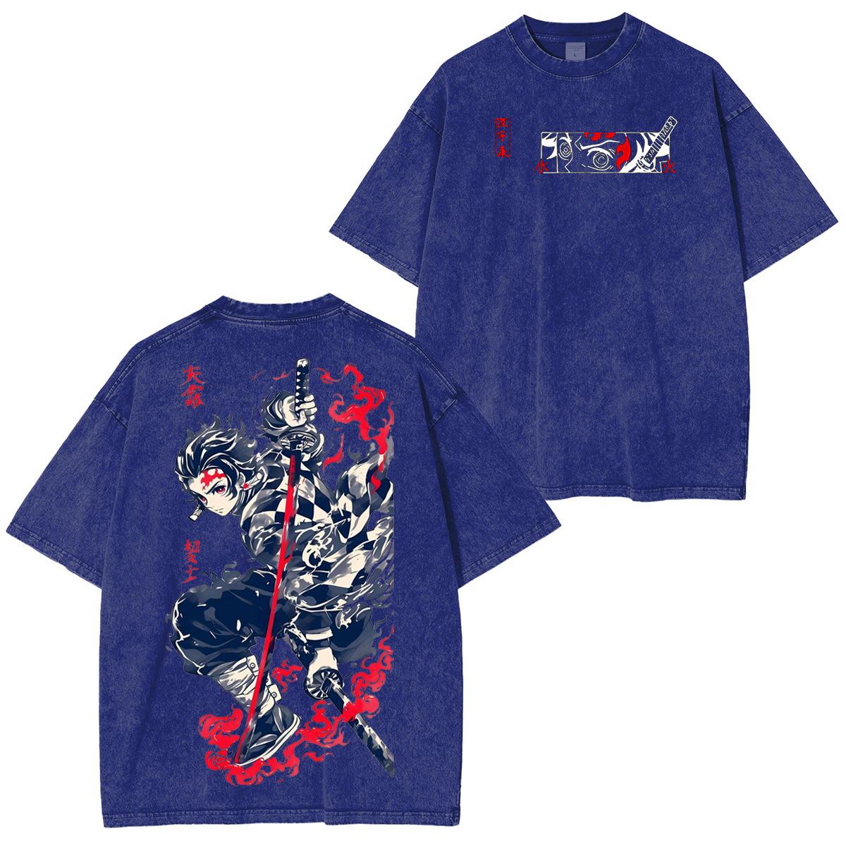 Unisex Anime Inspired Vintage T-Shirt