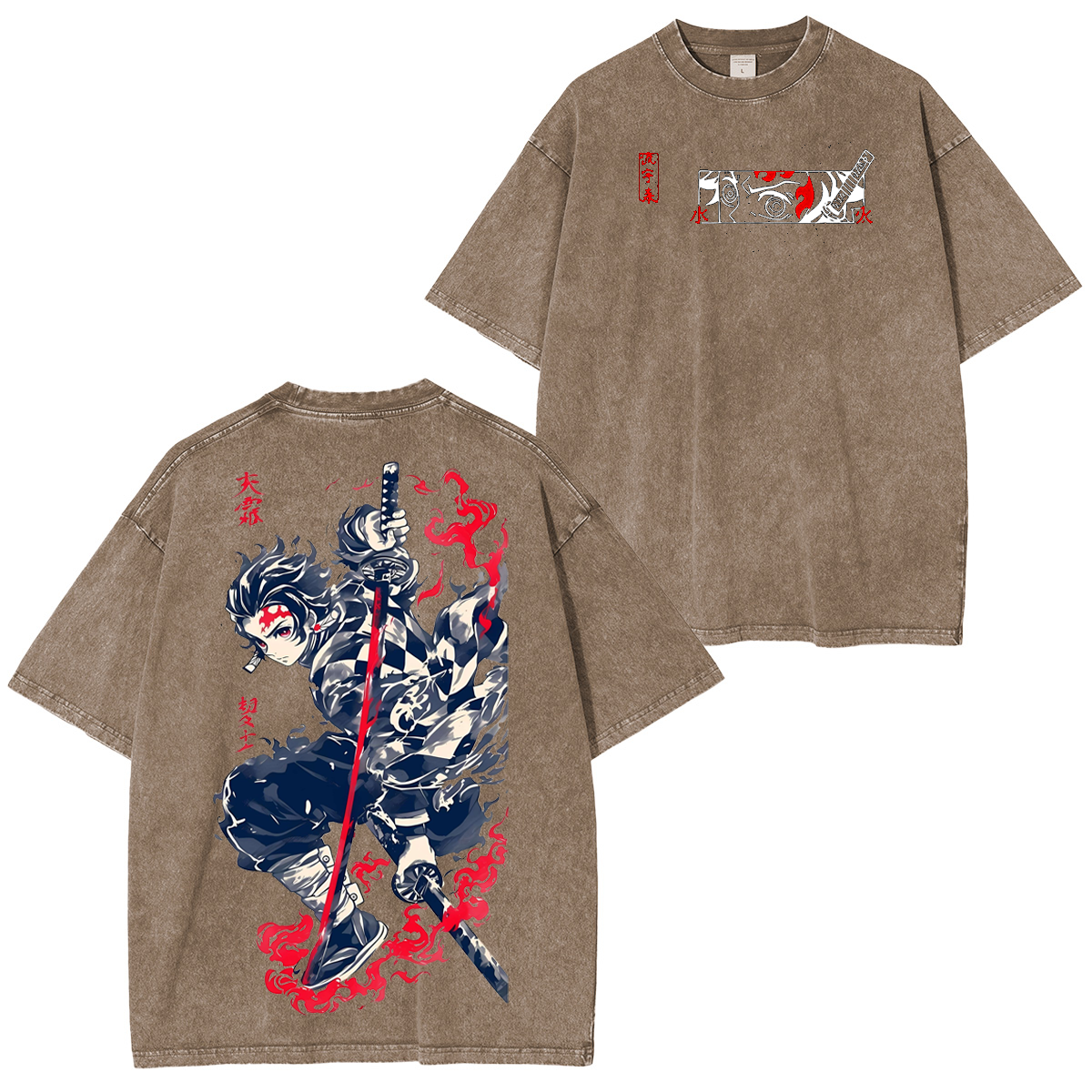 Unisex Anime Inspired Vintage T-Shirt