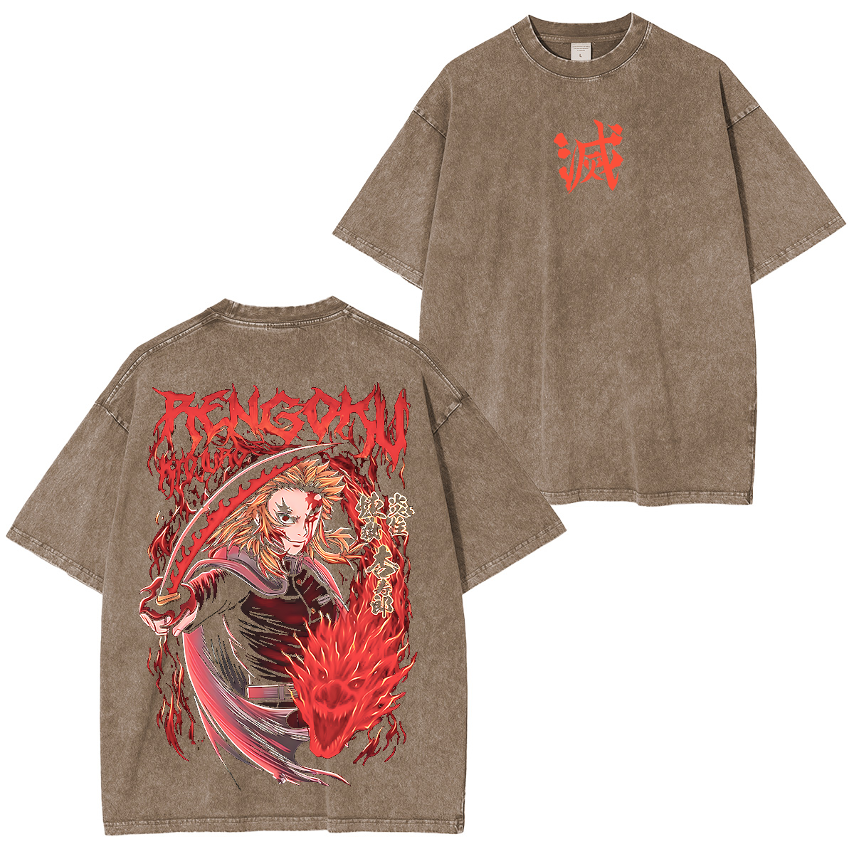 Unisex Anime Inspired Vintage T-Shirt