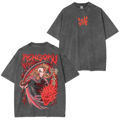 Unisex Anime Inspired Vintage T-Shirt