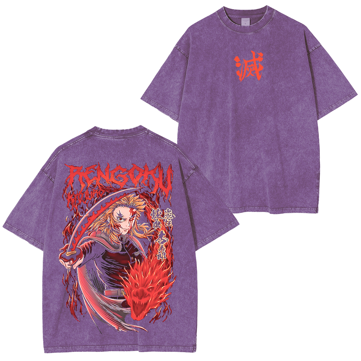 Unisex Anime Inspired Vintage T-Shirt