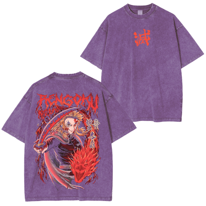 Unisex Anime Inspired Vintage T-Shirt