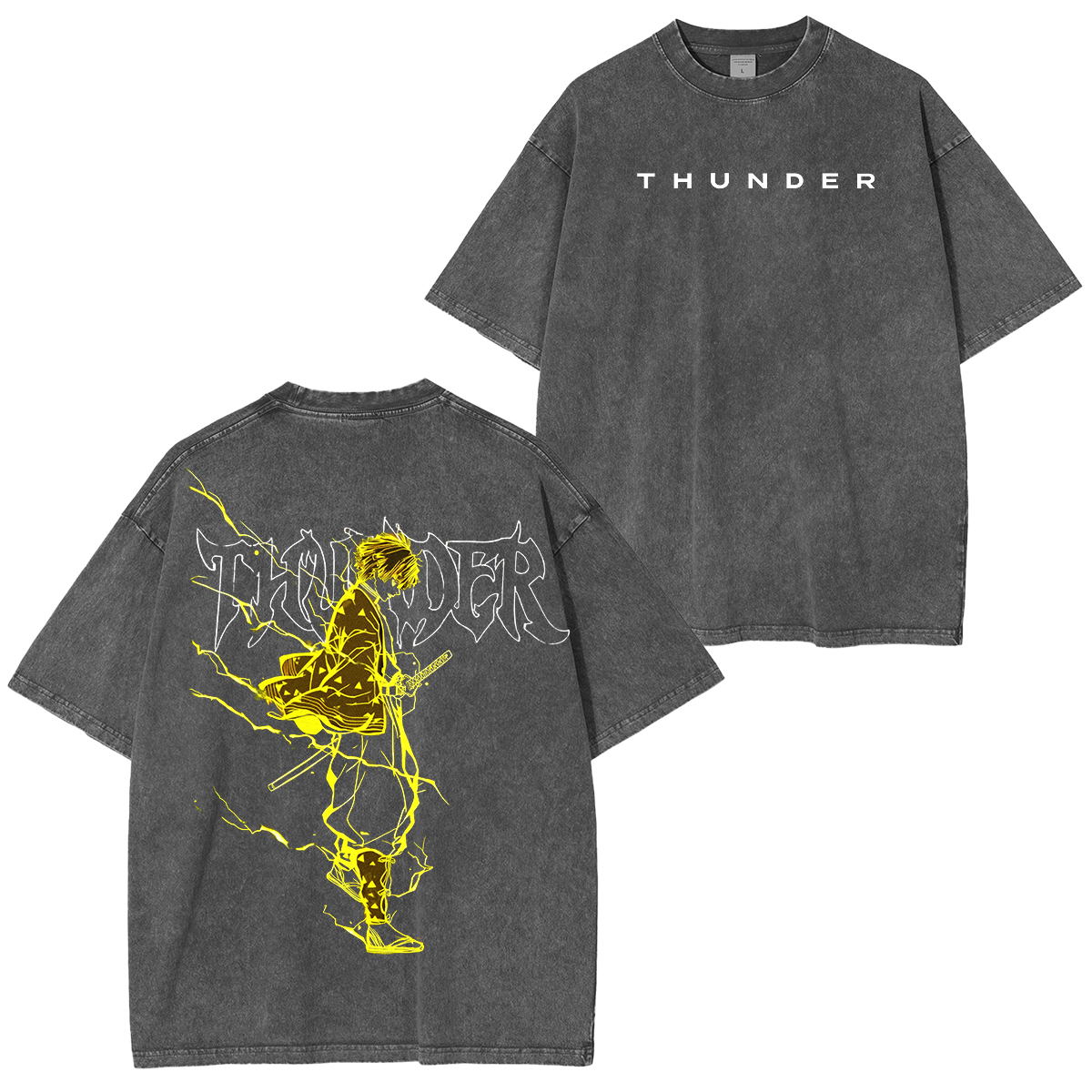 Unisex Anime Inspired Vintage T-Shirt