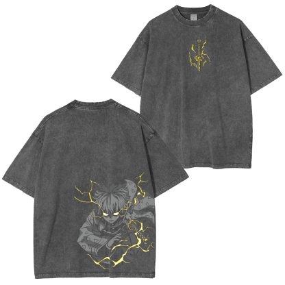 Unisex Anime Inspired Vintage T-Shirt
