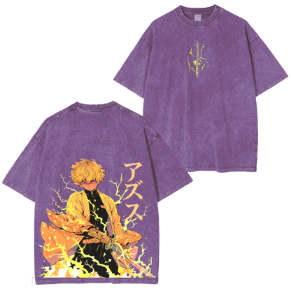 Unisex Anime Inspired Vintage T-Shirt