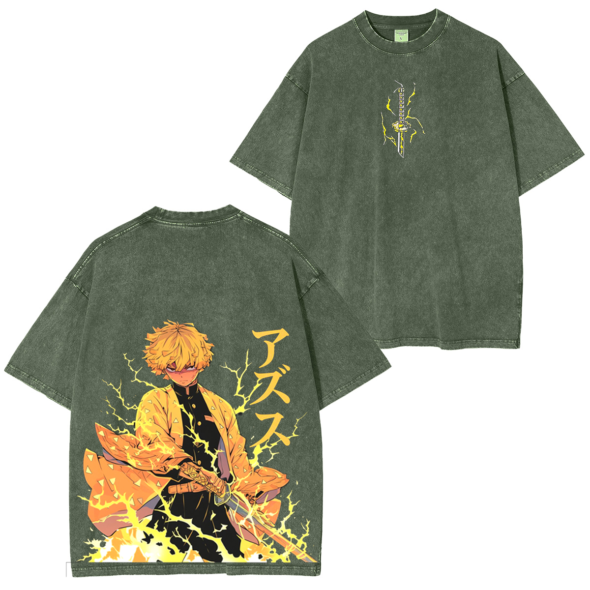 Unisex Anime Inspired Vintage T-Shirt