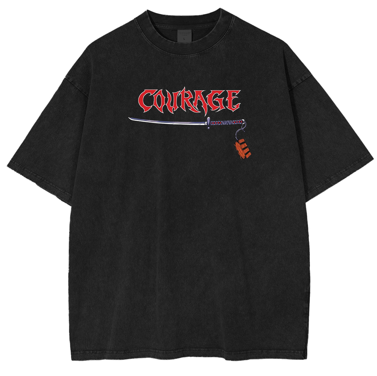 Unisex Anime Inspired Vintage T-Shirt