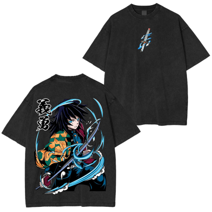 Unisex Anime Inspired Vintage T-Shirt