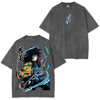 Unisex Anime Inspired Vintage T-Shirt